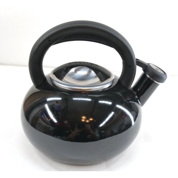 circulon Kitchen Circulon Sunrise Whistling Tea Pot Kettle Black
